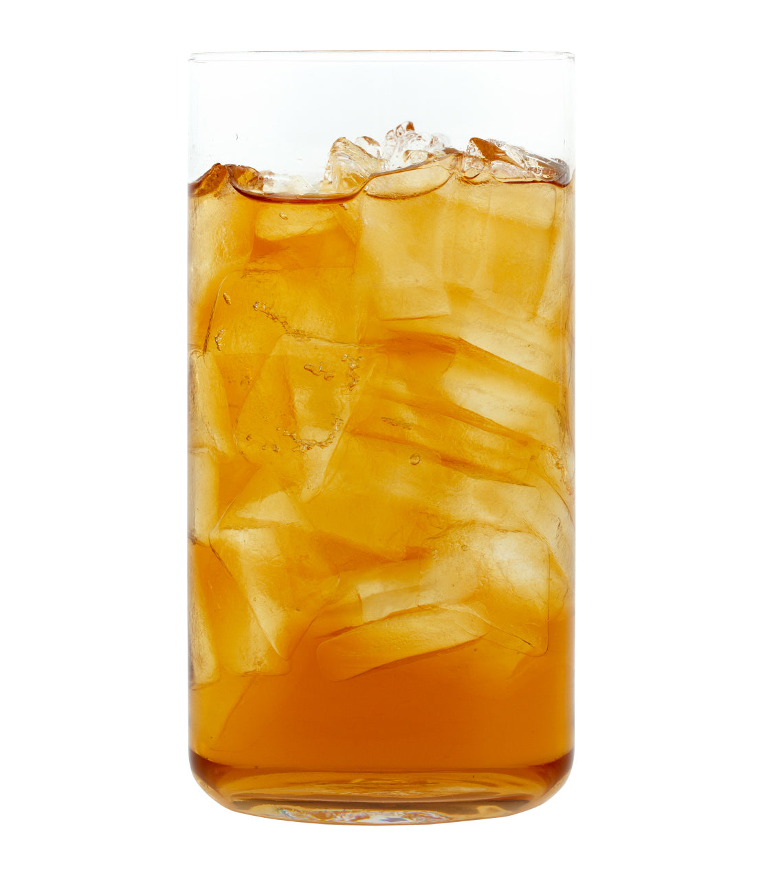 Harney & Sons Fine Teas- Paris Fresh Brew Iced Tea- Glass of Paris Fresh Brew Iced Tea with ice cubes