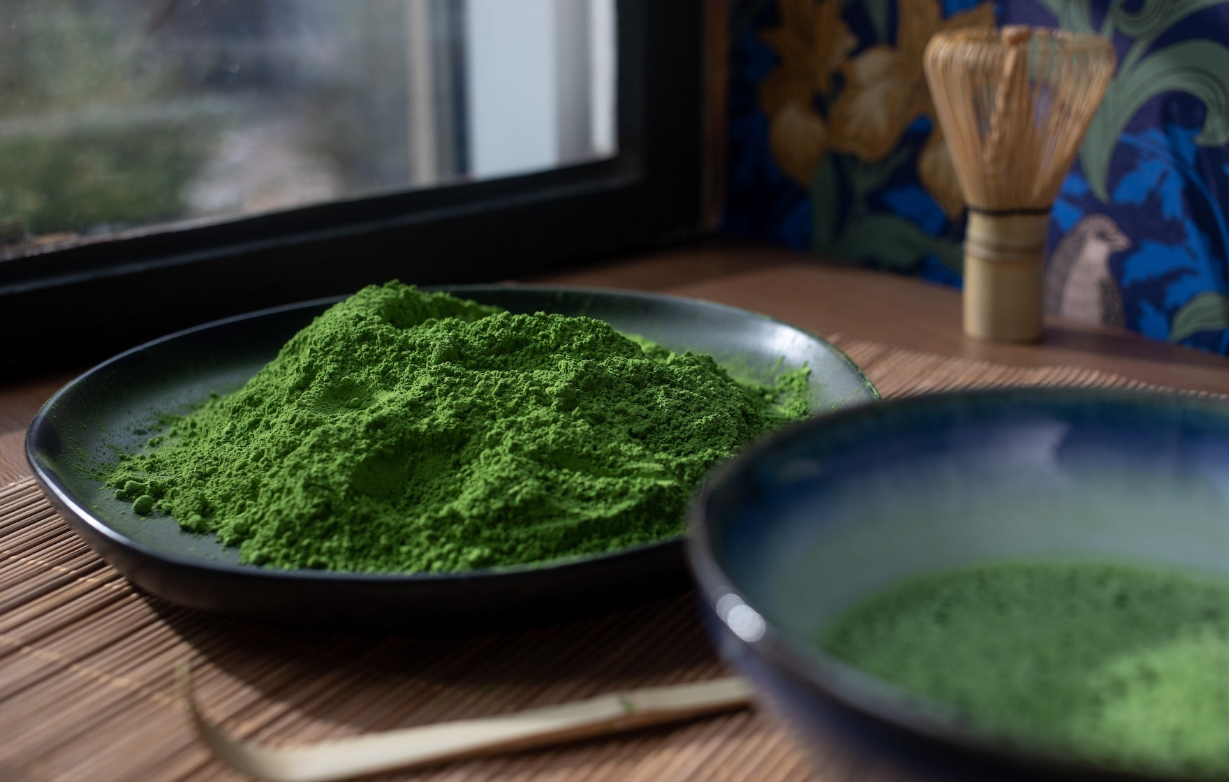 Matcha bowl with whisk