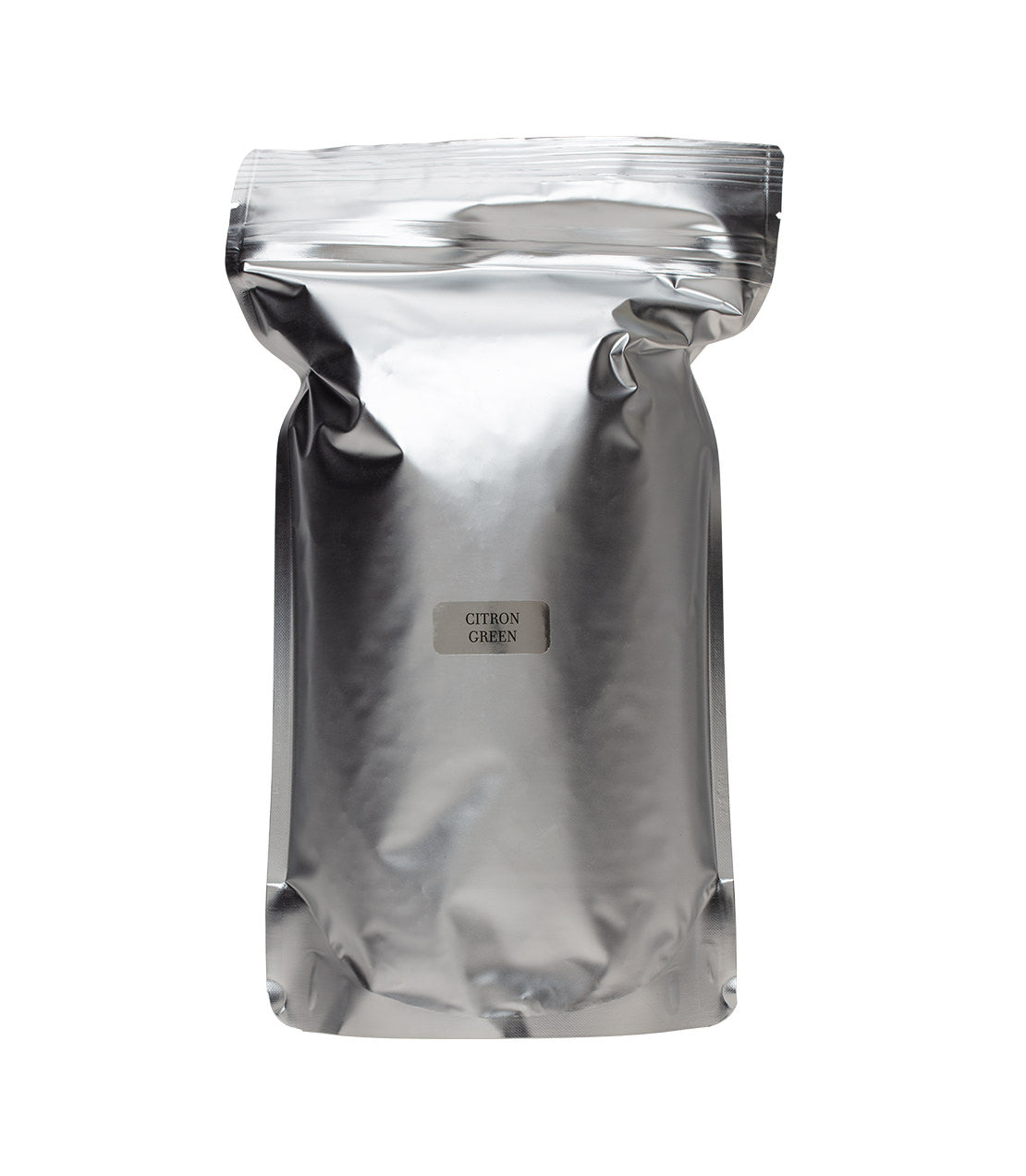 Silver foil packaging of Citron Green pigment, labeled clearly for easy identification.